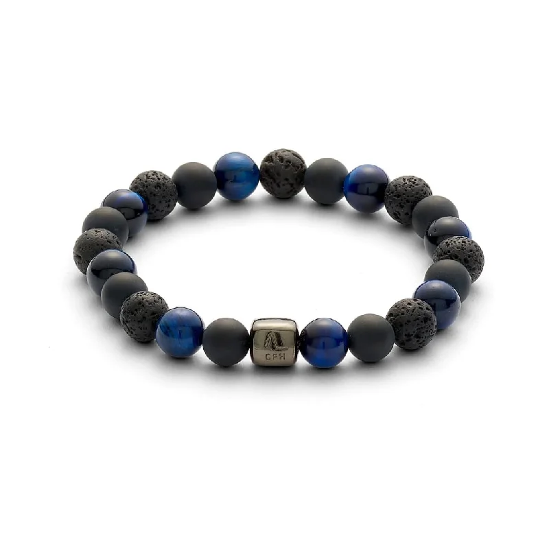 gemstone bracelet for grounding energy-Paris 8mm