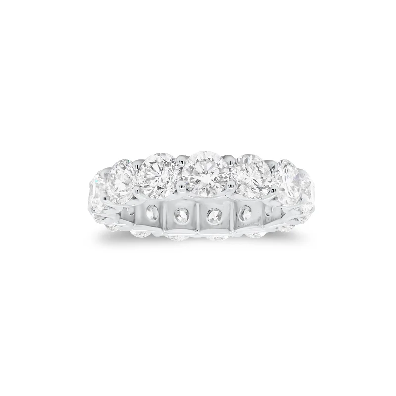 luxury custom wedding rings with diamonds for men-3.76 ct Diamond Eternity Ring