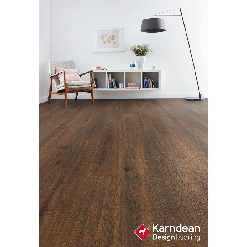 women’s engagement rings with sapphires and rubies-Canaletto by Karndean Designflooring - Chestnut Pet Friendly, Waterproof Locking LVT