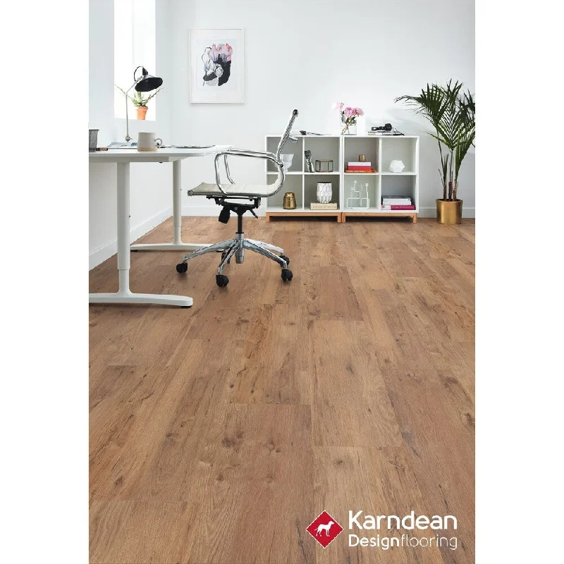 platinum rings with colored diamonds for men-Canaletto by Karndean Designflooring - Gunstock Oak Pet Friendly, Waterproof Loose Lay LVT