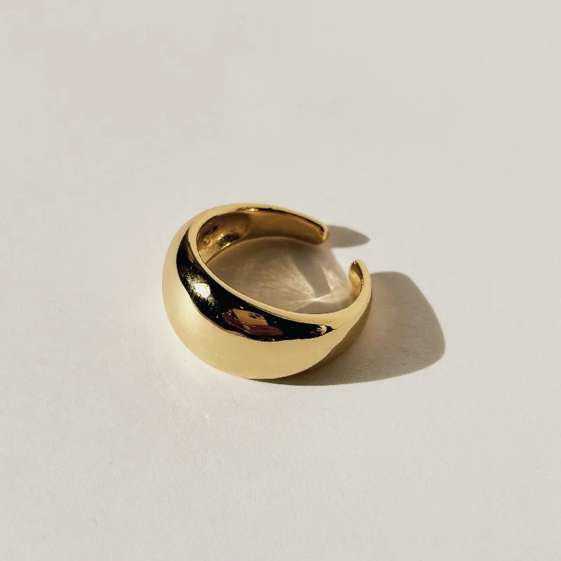 men’s gold wedding rings with sapphires and diamonds-Cherish Ring