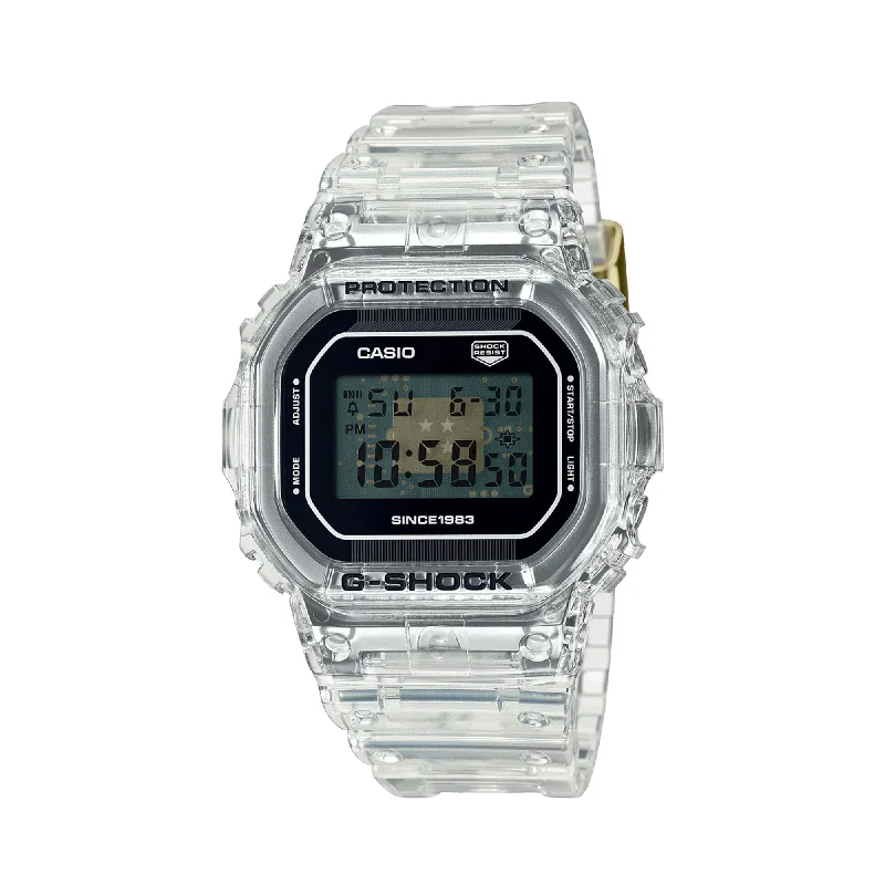 best watches for men with large dials and bold designs -Casio G-SHOCK Unisex 43mm Digital Watch DW5040RX-7