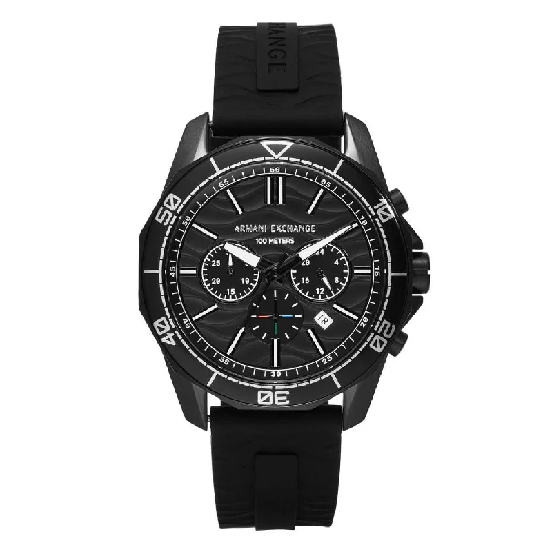 sport digital watches for men with Bluetooth connectivity -Armani Exchange AX1961 Spencer Chronograph Watch for Men