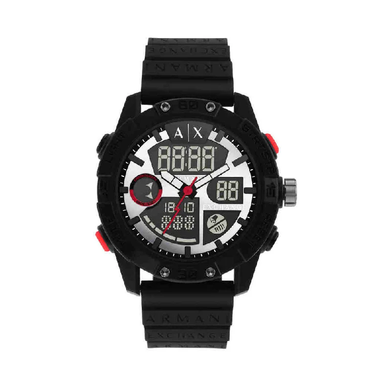 sport digital watches for men with Bluetooth connectivity -ARMANI EXCHANGE AX2960 Analog-Digital Watch For Men