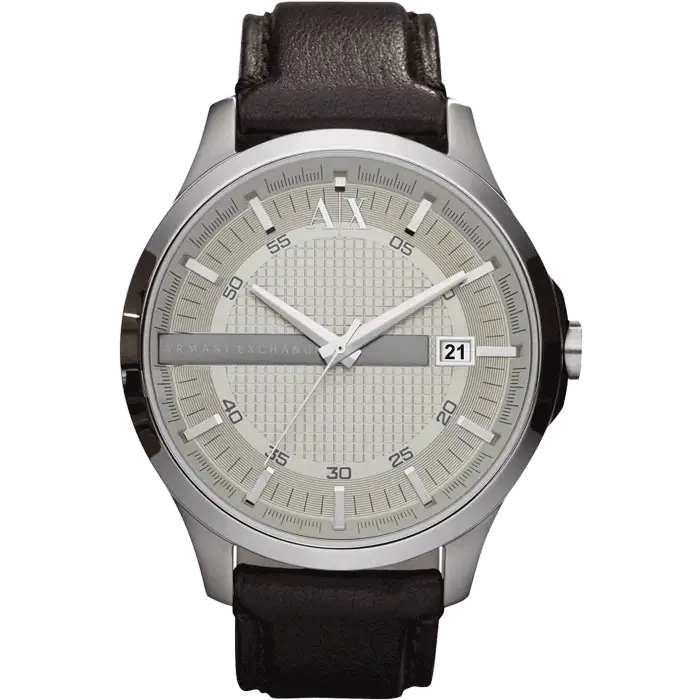 eco-friendly digital watches with leather and rubber straps -Armani Exchange AX2100 Men Watch