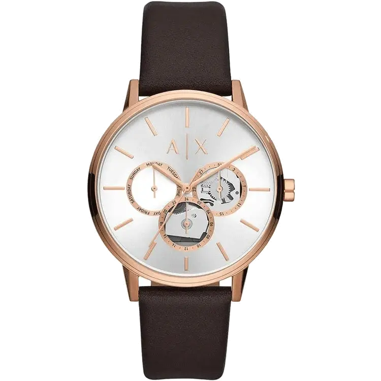 men's watches with rose gold-plated metal bands -Armani Exchange AX2756I Men Watch