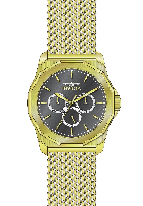 women’s watches with stylish designs and adjustable straps -Band For Invicta Specialty  Unisex 47636