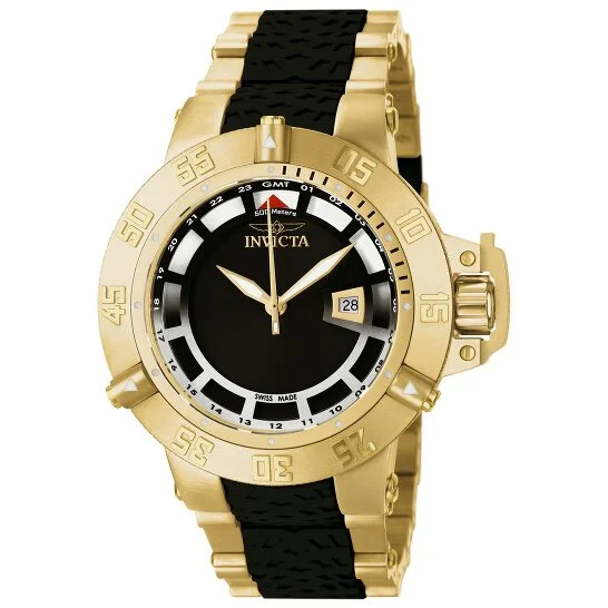 stylish women’s watches with gemstone accents and leather bands -Band for Invicta Subaqua 6508