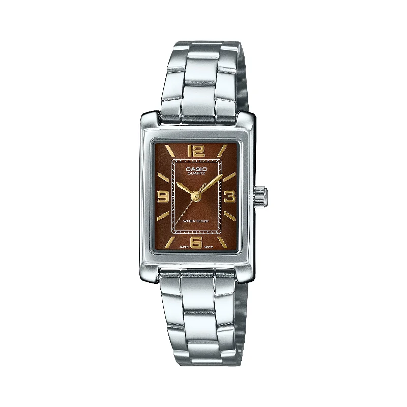 luxury men’s watches with crystal and gold accents -LTP1234DD-5A