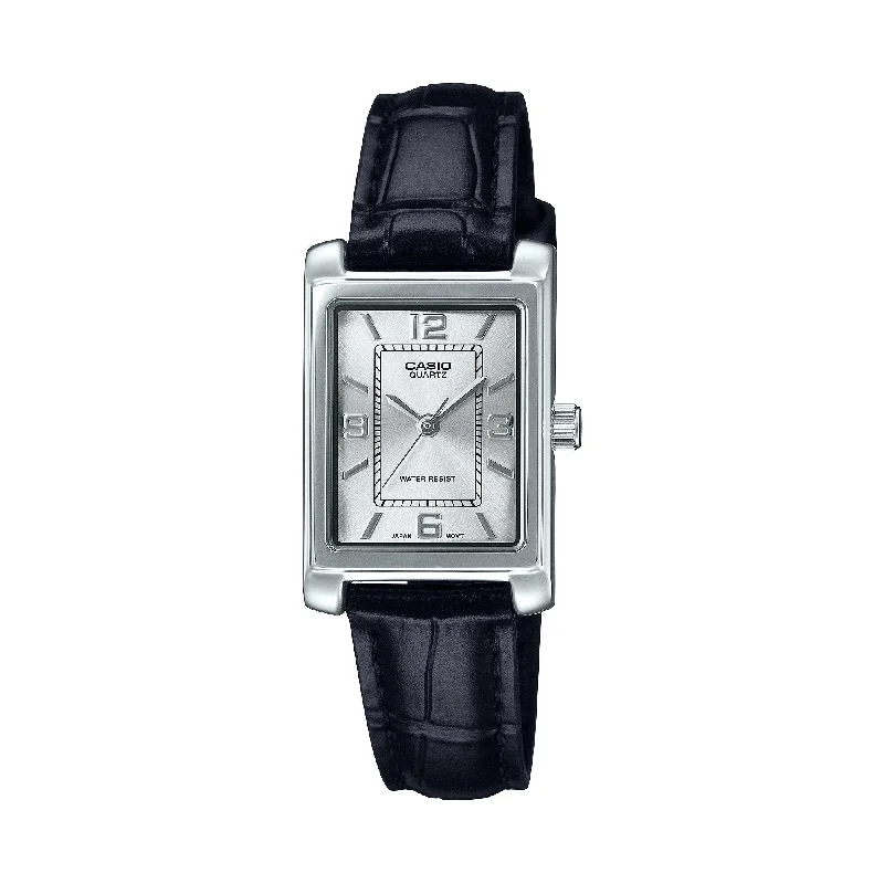 best women’s watches with polished metal and minimalist style -LTP1234LL-7A