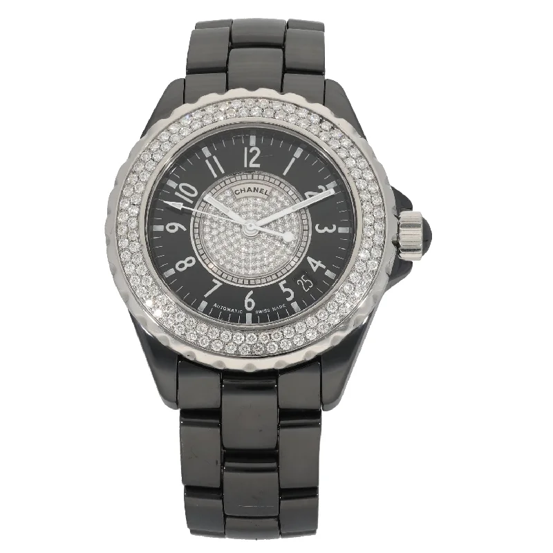 women’s watches with oversized face and sleek design -Chanel J12 39mm Ceramic Watch