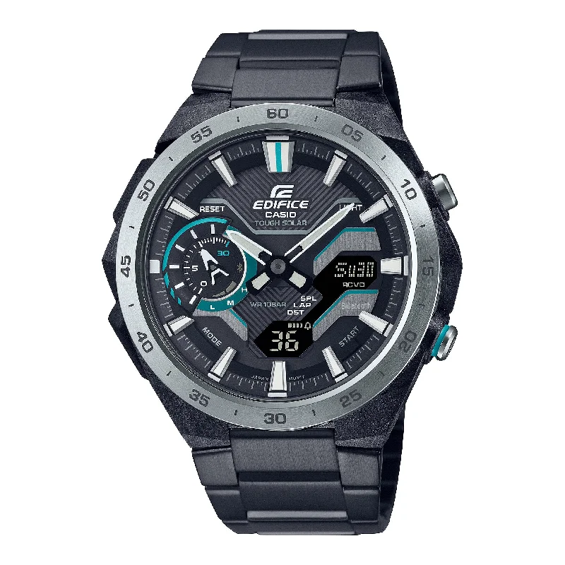 digital sport watches for men with interval timers -ECB2200DD-1A