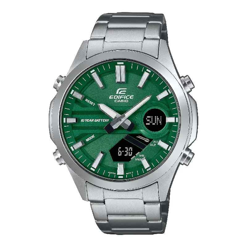 affordable watches for men with bold and sporty design -EFVC120D-3A