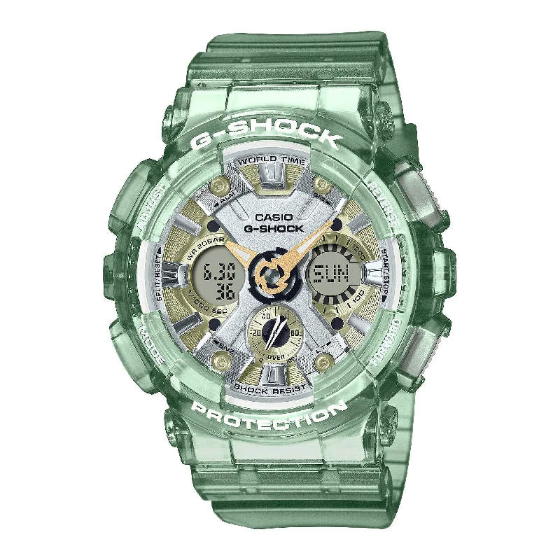 men's watches with sport-inspired designs and water resistance -GMAS120GS-3A