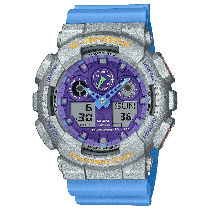 women's watches with bold face design and high-tech features -GA100EU-8A2