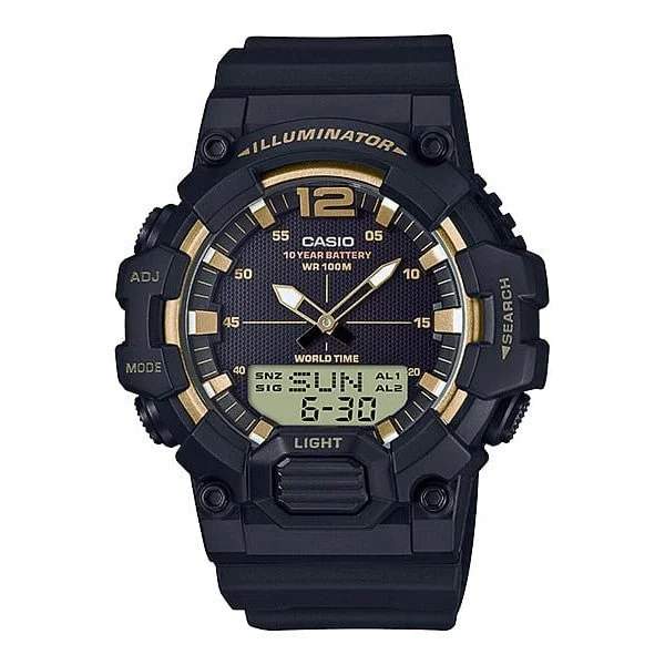 men’s watches with multi-function chronograph and date -HDC700-9A