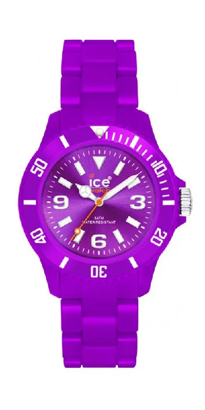 luxury watches with sleek designs for professional men -Ice-Watch Classic Solid Polyamide Mens Purple Fashion Watch CS.PE.B.P.10