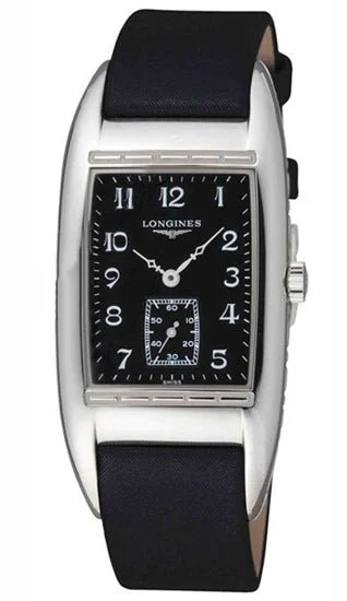 affordable watches for men with casual and classic designs -Longines BelleArti Stainless Steel Mens Strap Watch L2.694.4.53.3