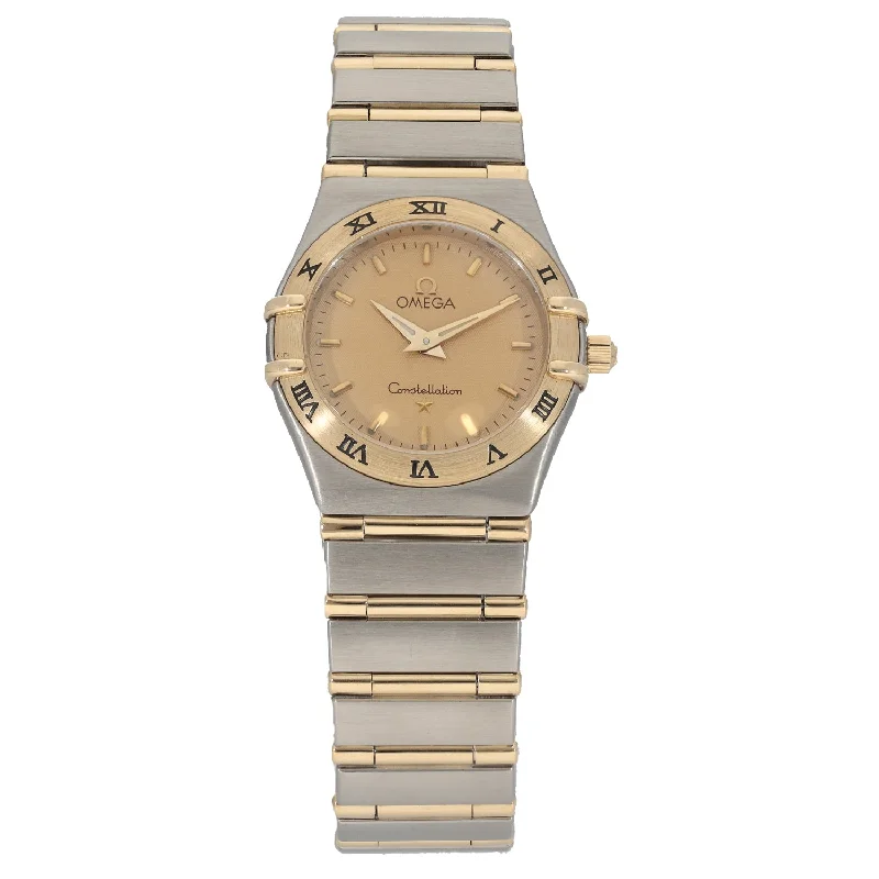 classic watches for men with modern-day features and styling -Omega Constellation 25mm Bi-Colour Watch