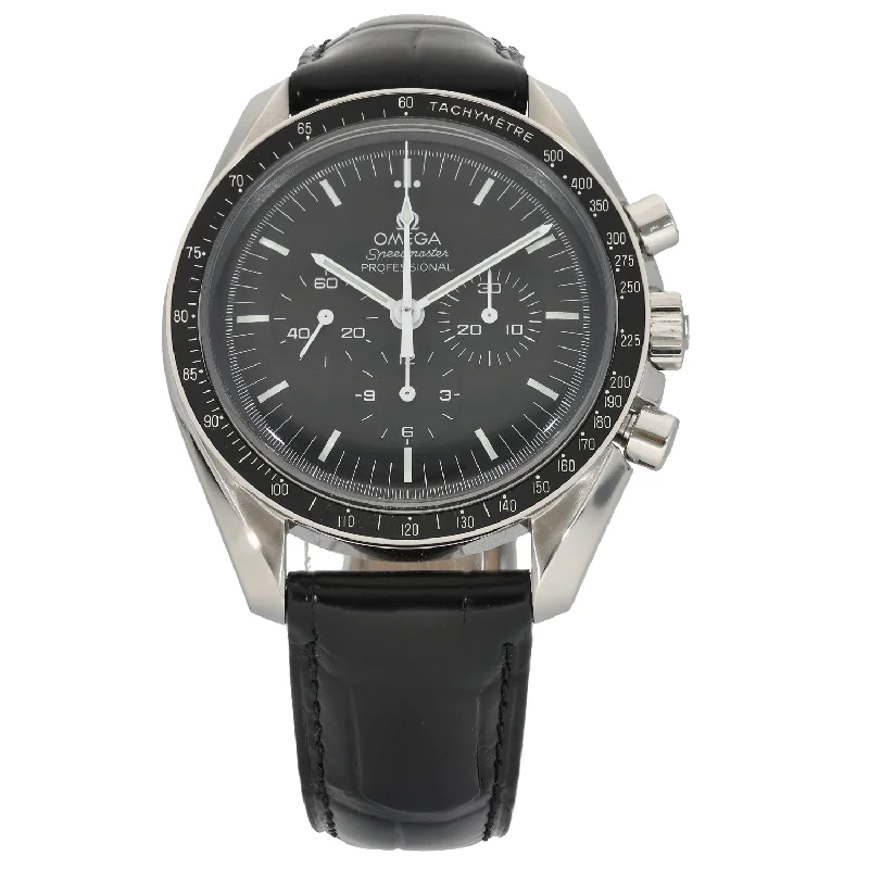 rugged smartwatches for men with shockproof and waterproof features -Omega Speedmaster 311.33.42.30.01.001 42mm Stainless Steel Watch