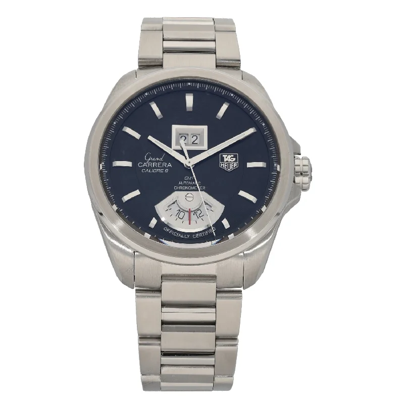 affordable watches for men with bold and sporty design -Tag Heuer Grand Carrera WAV5111 42mm Stainless Steel Watch