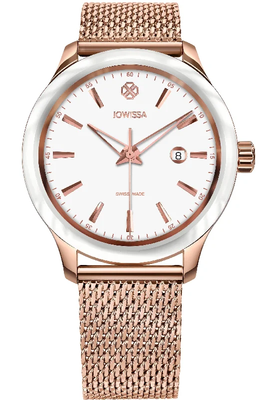 women’s watches with classic designs and leather straps -Tiro Swiss Ladies Watch J4.222.L